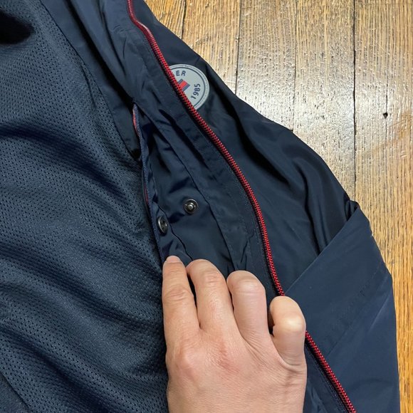 Tommy Hilfiger Men's Bomber Jacket - Navy - Picture 7 of 9